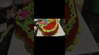 2Kg jaani cake designpalamner rangi babu circle palamaner Bangalore bakery [upl. by Ciri]