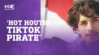 Hot Houthi TikTok pirate goes viral [upl. by Zevahc]