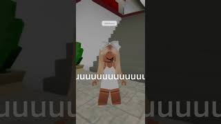 Avec un petit nœud bleu 😭 shorts roblox [upl. by Cho]