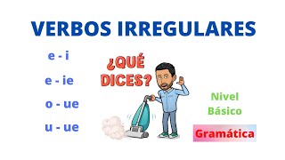 ✅Verbos Irregulares en Español✅ PRESENTE Aprende Español💯 Spanish Irregulars Verbs Learn Spanish [upl. by Lynnea]