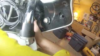 How to remove the fairing off a ST1300 [upl. by Irrac]