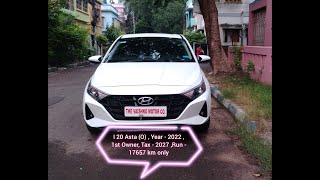 🤷🏻‍♀️Hyundai I20 Asta With Sunroof Petrol🔥2022 Model  Tax 2027  hyundai i20 asta sunroof [upl. by Booma]