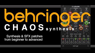 Behringer CHAOS  Morphing Waveshaper Sampling Downsample Bitcrusher OSC chaos patches behringer [upl. by Annoit]