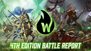 Masterclass Lumineth vs Skaven REMATCH 4th Edition Age of Sigmar Battle Report [upl. by Pfeffer]