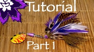 Bucktail Tying Tutorial  Part 1 the Tail  how to diy fishing lures [upl. by Ophelie]