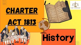 Charter Act 1813 History of India In English and Hindi [upl. by Sarene577]