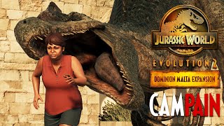 I RAGE QUIT THE CAMPAIGN  Jurassic World Evolution 2 Dominion Malta Expansion Campaign playthrough [upl. by Elletse372]