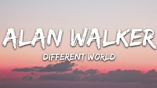 Alan Walker  Different World Lyrics ft Sofia Carson K391 CORSAK [upl. by Ezequiel]