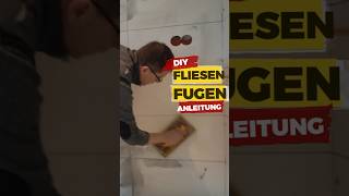 Fliesen Fugen DIY Anleitung [upl. by Birdella]