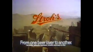 Strohs Beer 1981 Flight Of The Phoenix Commercial [upl. by Breech]