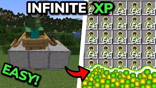 SIMPLE 121 XP FARM TUTORIAL in Minecraft [upl. by Oreves]