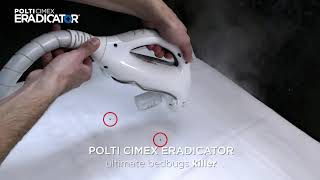 Comparing the Polti Cimex Eradicator vs Standard Steamer [upl. by Yetsirhc]