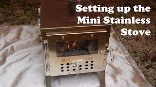 Mini Stainless Stove Setup [upl. by Tolecnal]