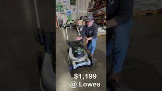 Is This The Most EXPENSIVE Walk Behind Mower lawnmaintenance lawnmower [upl. by Jeunesse872]