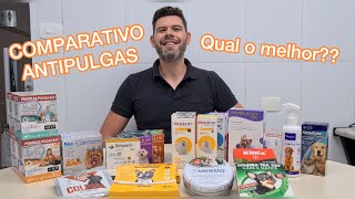 09  ANTIPULGAS PARA CÃES E GATOS  COMPARATIVO [upl. by Moretta]