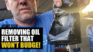 Revolutionary Trick for Removing Stuck Oil Filters  See How Easily It Can Be Done [upl. by Weintrob]