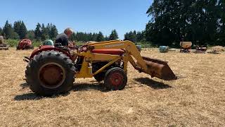 MASSEY FERGUSON 135 WITH FRONT LOADER [upl. by Lsiel]