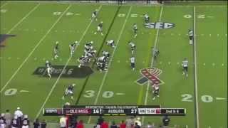 Auburn Offense vs Ole Miss Defense 2013 [upl. by Pacificas]