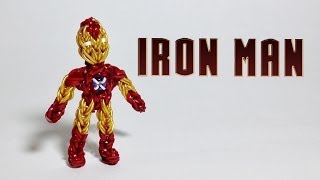 Rainbow Loom Avengers Series Iron Man [upl. by Nigrom]