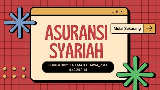 ASURANSI SYARIAH [upl. by Saberio]