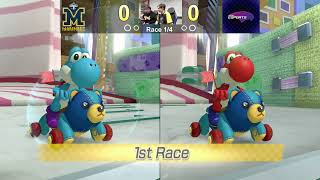 Manistee VS Bloomfield  Mario Kart PlayVS Michigan  Week 5 [upl. by Meggi]