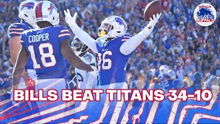 Amari Cooper scores in debut as Buffalo Bills beat Tennessee Titans  Always Gameday in Buffalo [upl. by Hong]