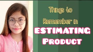 ESTIMATING PRODUCT [upl. by Fedak]