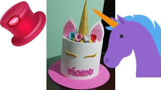 Como hacer un sombrero loco DIY sombrero de unicornio [upl. by Floria]