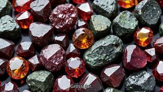 Sri Lankan Garnet gems [upl. by Aleda]