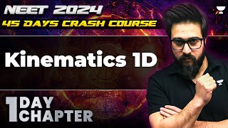 Kinematics 1D  One Shot  NEET 2024  Yawar Manzoor [upl. by Leary]