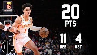 Jalen Johnson Highlights  Hawks vs Celtics  4th Nov 2024 [upl. by Rabi]