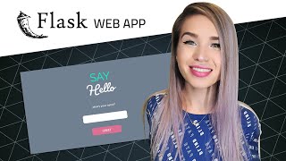 Simple Web App with Flask and Heroku  Python GUI for Beginners [upl. by Nats]