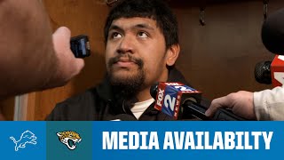 Detroit Lions players meet with the media  2024 NFL Regular Season Week 11 Lions vs Jaguars [upl. by Annyahs]