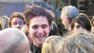 ROBERT PATTINSON AT WFE UK PREMIERE  LONDON [upl. by Gannon]