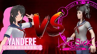 Yandere Simulator vs Ayanos Lovesick Labyrinth [upl. by Sherourd294]