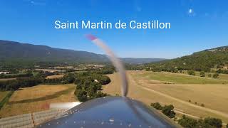 Atterrissage Ã St Martin de Castillon [upl. by Aniat]