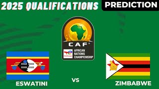 Eswatini vs Zimbabwe CAF Africa Championship 2024 Qualifiers Match Prediction Preview [upl. by Inalel]