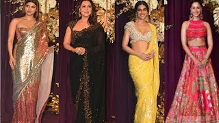 Bollywood actress Diwali party look 2024 Diwali beautiful saree collection for Diwali party [upl. by Roots]