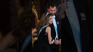 🇪🇦♥️King Felipe vi and Queen Letizia of Spaintheirbeautifullovestoryshorts👑️ [upl. by Laynad]