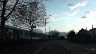 Driving Along Bromyard Road amp Tudor Way Worcester Worcestershire England 12th April 2012 [upl. by Lamag]