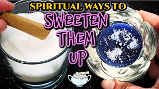 SPIRITUAL WAYS TO SWEETEN UP A PERSON OR SITUATION 🥄 HOW TO USE SUGAR TO MAKE LIFE SWEETER [upl. by Atnaloj800]