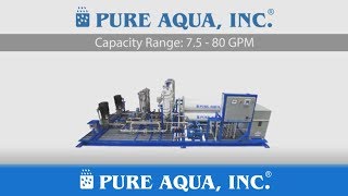 Electrodeionization EDI Water Treatment Systems Product Video  Made in USA by PURE AQUA INC [upl. by Feeley357]