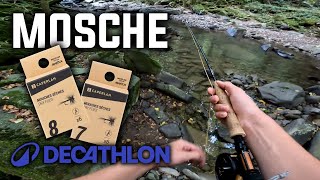 PROVIAMO LE MOSCHE DEL DECATHLON  TROTE FARIO a Mosca secca in TORRENTE  Kit 7 amp 8 [upl. by Colson]