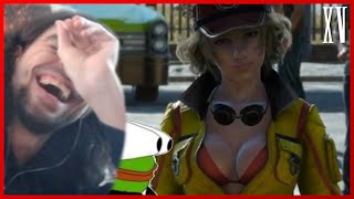 Cindy is TOO MUCH  FFXV Pt 1 [upl. by Asilim]