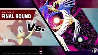 Red Modern Sonic vs Boss Battles 99 Difficulty SSBU Mods Quickie By Divd02 [upl. by Dnaltroc116]