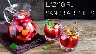 Lazy Girl Sangria Recipes [upl. by Nwahsyd51]