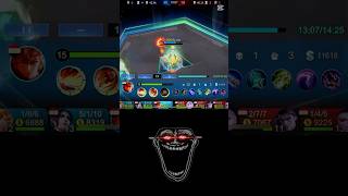 Mobile legends MLBB Trollface UNSTOPPABLE Yin ‼️💀🔥MobileLegends5v5MOBA mobilelegends mlbb [upl. by Waylen]