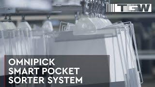 OmniPick Zerotouch pocket sorter for flexible endtoend automation  TGW [upl. by Alejna]