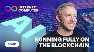 AI running fully on the blockchain – AI running on ICP [upl. by Asoramla]