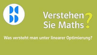 84 Was versteht man unter linearer Optimierung [upl. by Vassaux]